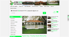 Desktop Screenshot of gazebokayu.com